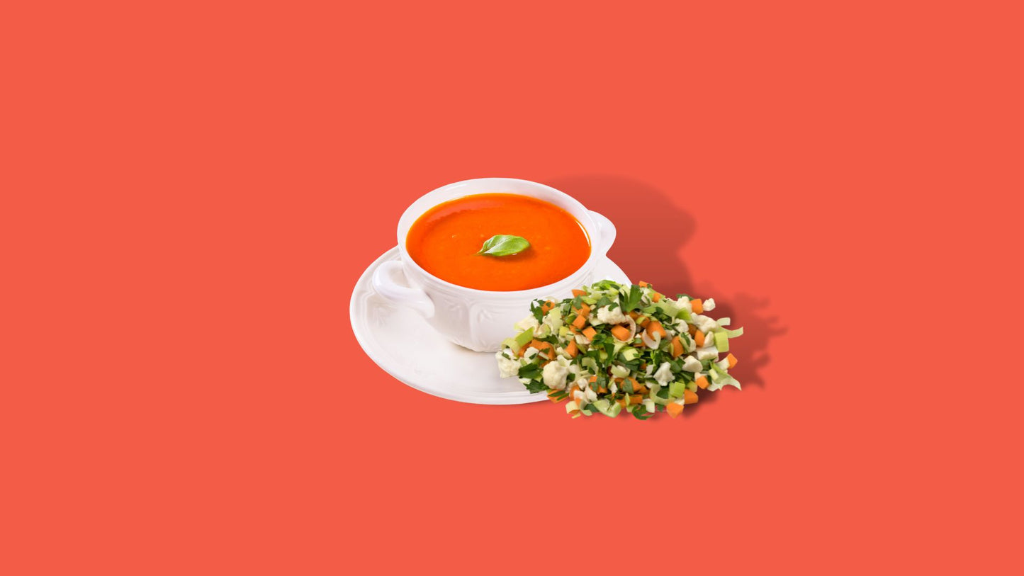 Tomaten-Groente soep